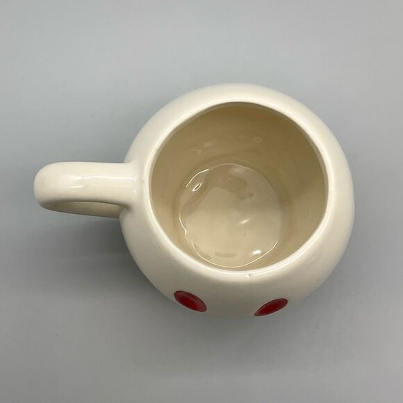 Vintage McCoy Pottery Red Smiley Face Mug Coffee Tea - Picture 5 of 8